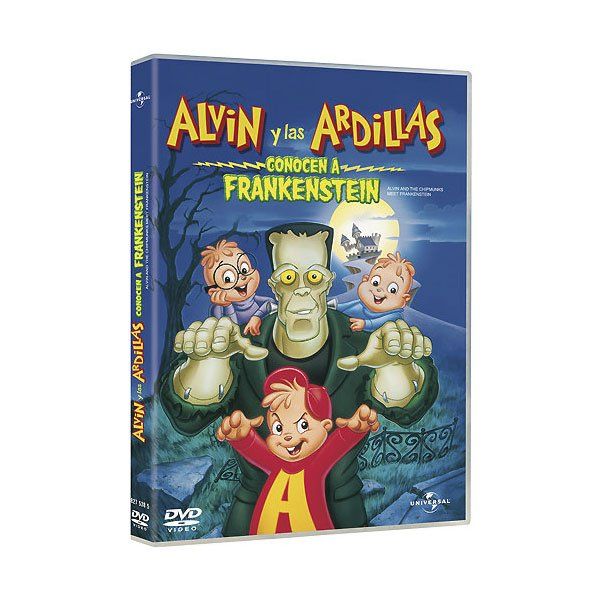 ALVIN Y LAS ARDILLAS- CONOCEN A FRANKENSTEIN Dvd