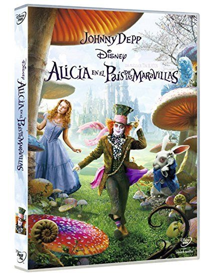 ALICIA EN EL PAIS DE LAS MARAVILLAS  Tim Burton Dvd