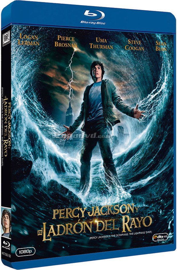 Percy Jackson y el Ladrón del Rayo Blu ray