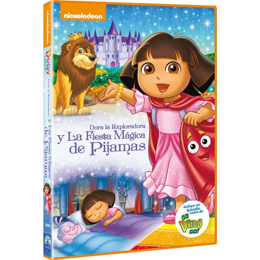 DORA LA EXPLORADORA Y LA FIESTA  MÁGICA DE PIJAMAS