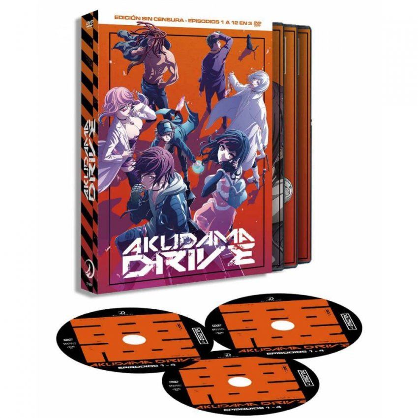 Akudama Drive   DVD