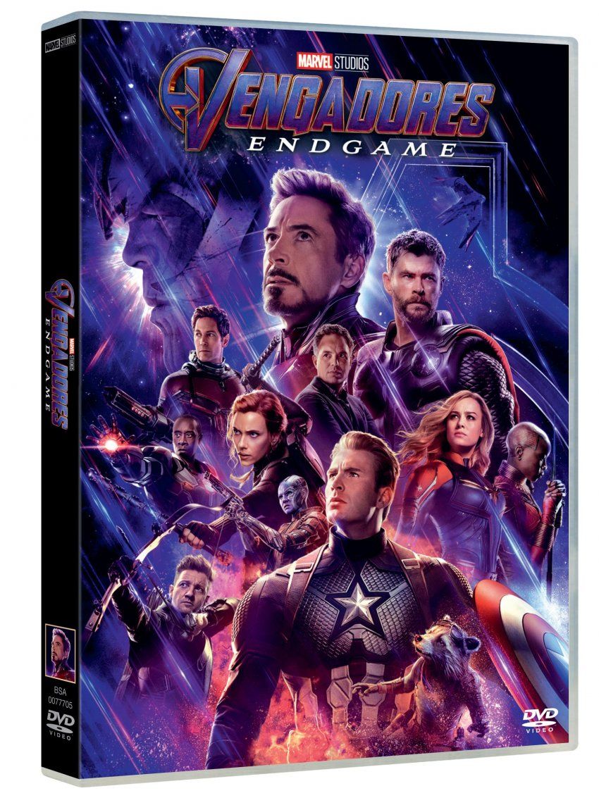 Vengadores end Game DVD