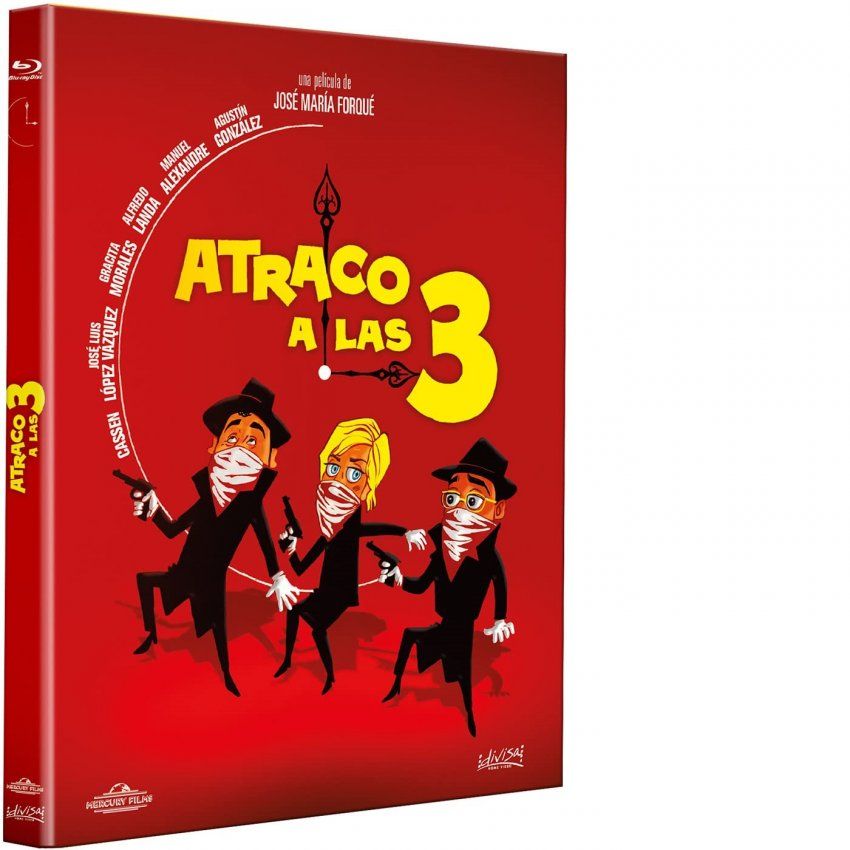 Atraco a las tres (Edición especial libreto)   BD