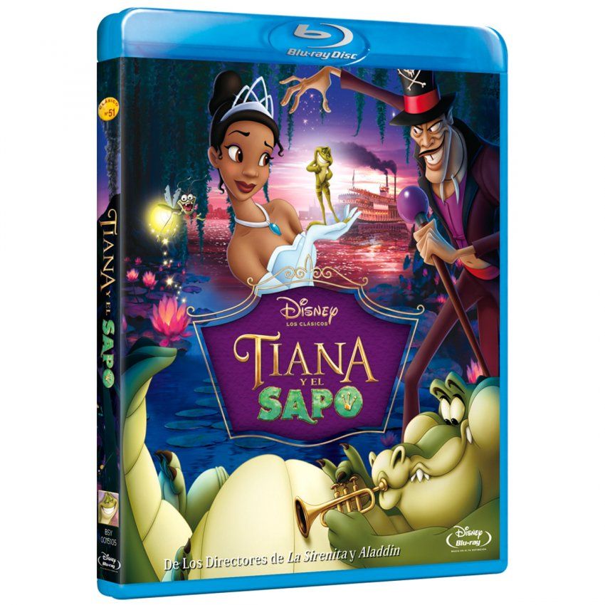 TIANA Y EL SAPO Blu ray