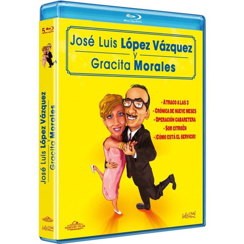 José Luis López Vázquez   Gracita Morales (Pack)   BD