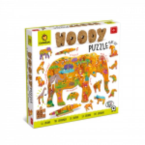 Woody puzzle En la sabana
