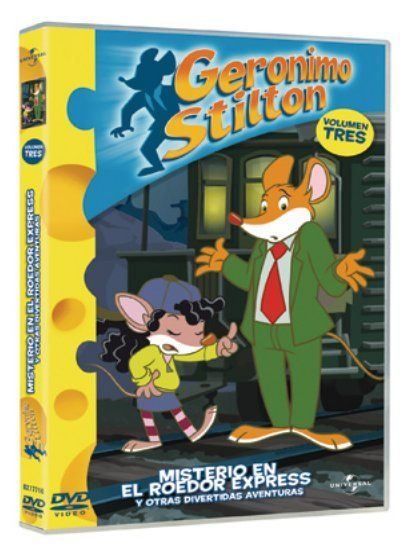 Gérónimo Stilton -Misterio en el roedor expres. Vol 3 Dvd
