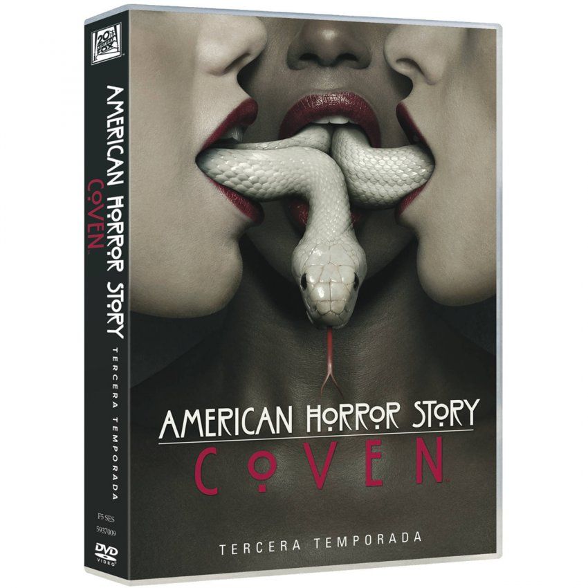 AMERICAN HORROR STORY COVEN TERCERA TEMPORADA DVD