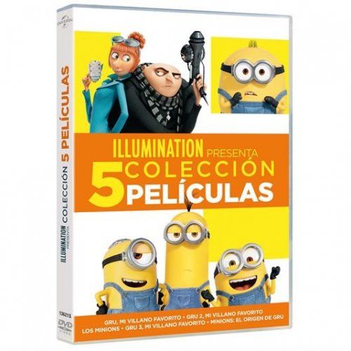 Pack: Minions 1 2 + Gru mi villano 1 3   DVD