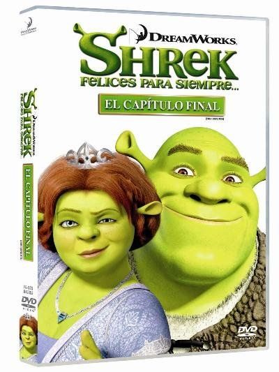 SHREK FELICES PARA SIEMPRE Dvd