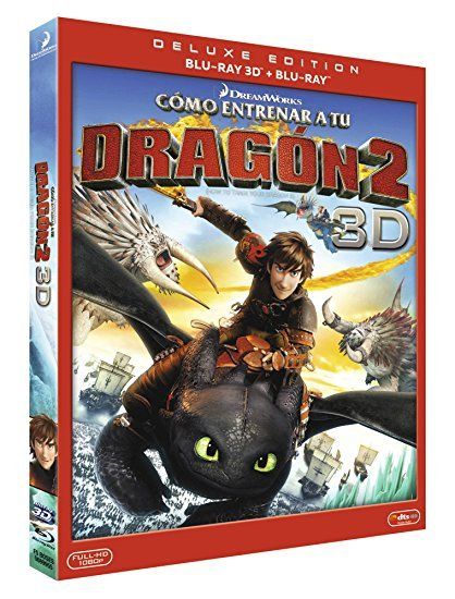 COMO ENTRENAR A TU DRAGON 2 BLU RAY+ 3D