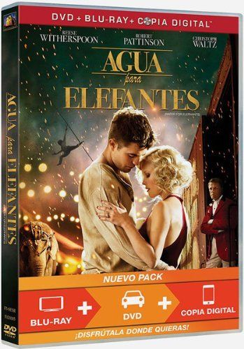 Agua para elefantes Dvd+ Bluray+ Copia digital