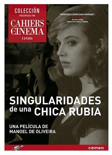 Singularidades de una Chica Rubia