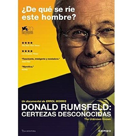 Donald Rumsfeld: Certezas Desconocidas   DVD