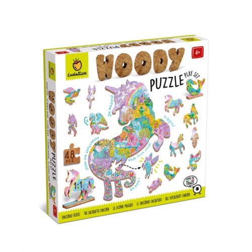 Woody puzzle  El unicornio encantado