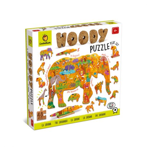 Woody puzzle En la sabana