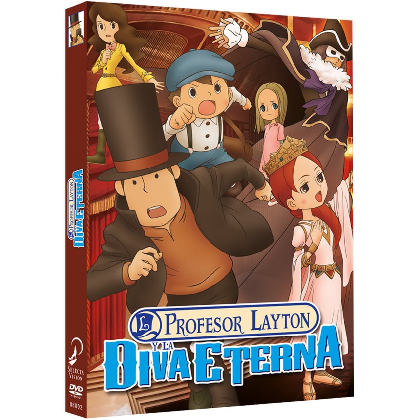 Profesor layton y la diva eterna dvd DISTRIASVY